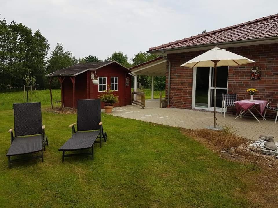 Ferienhaus Am Paradies Neuschoo Bagian luar foto