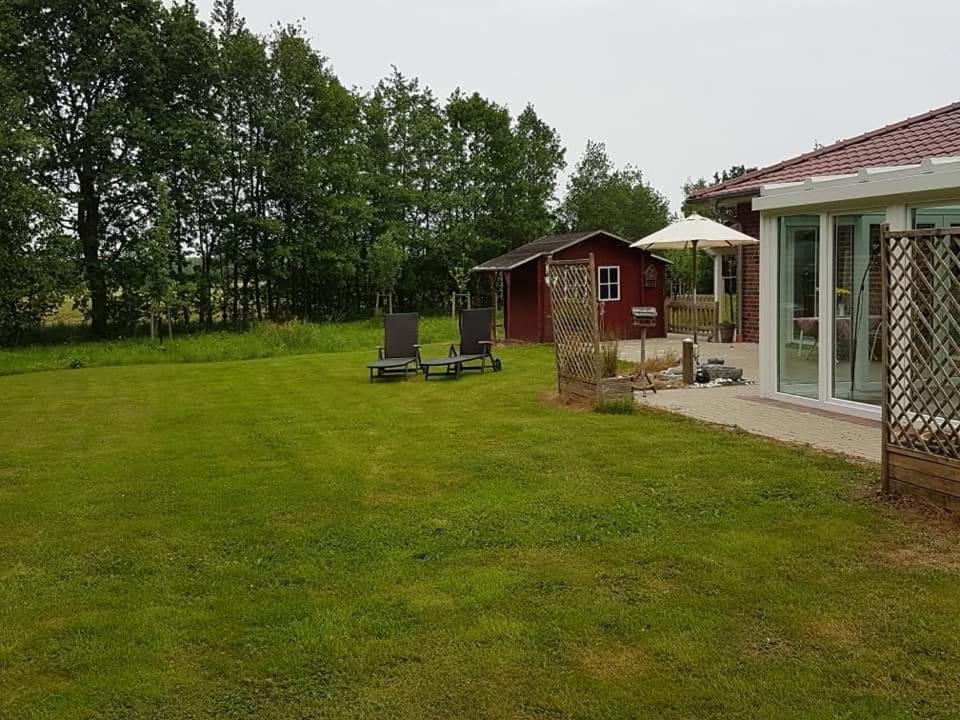 Ferienhaus Am Paradies Neuschoo Bagian luar foto